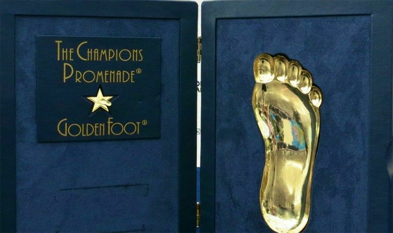 کریستیانو رونالدو جایزه پای طلایی را برد