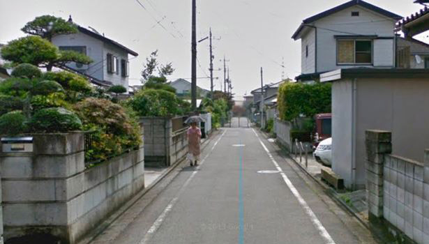 عکس عجیببی که مرد ژاپنی با نرم افزار گوگل ارث پیدا کرد