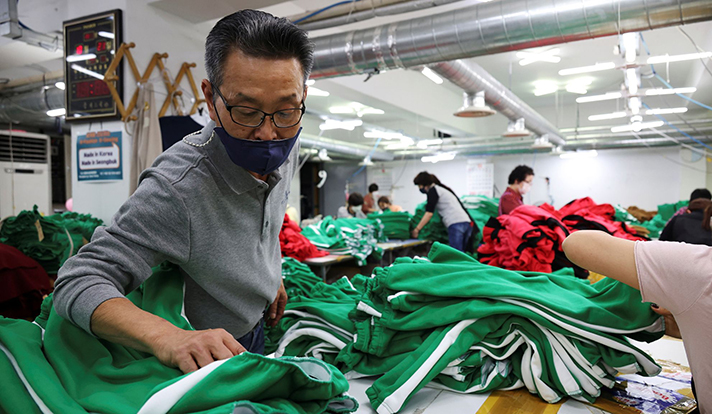 نجات صنعت پوشاک کره جنوبی توسط اسکویید گیم