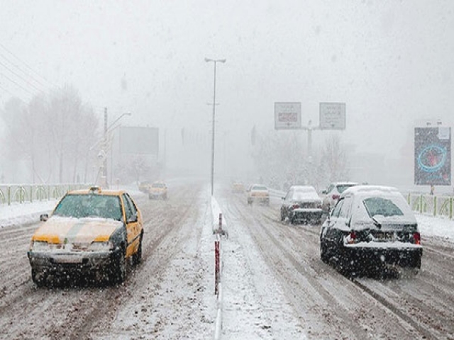 کولاک و برف در راه تهران است