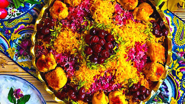 طرز تهیه آلبالو پلو
