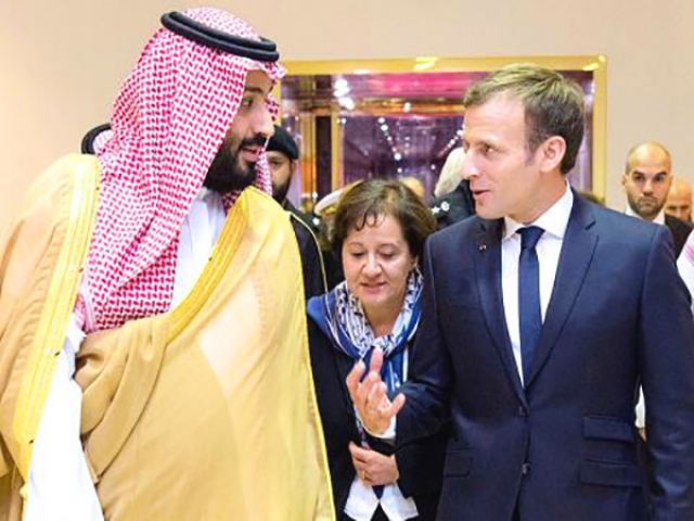 امانوئل مکرون وارد عربستان شد امانوئل مکرون وارد عربستان شد