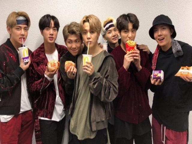 منوی مک دونالد با طعم BTS منوی مک دونالد با طعم BTS