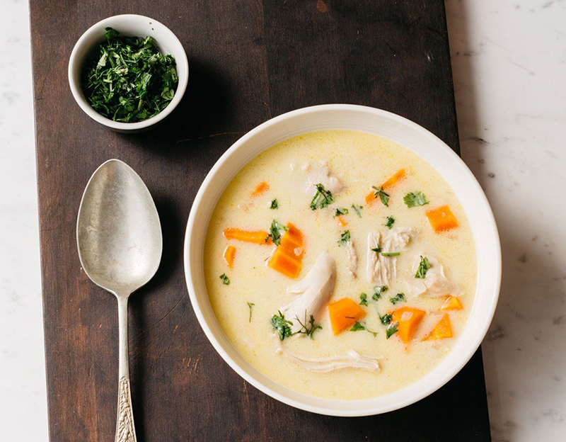 طرز تهیه سوپ شیر رستورانی