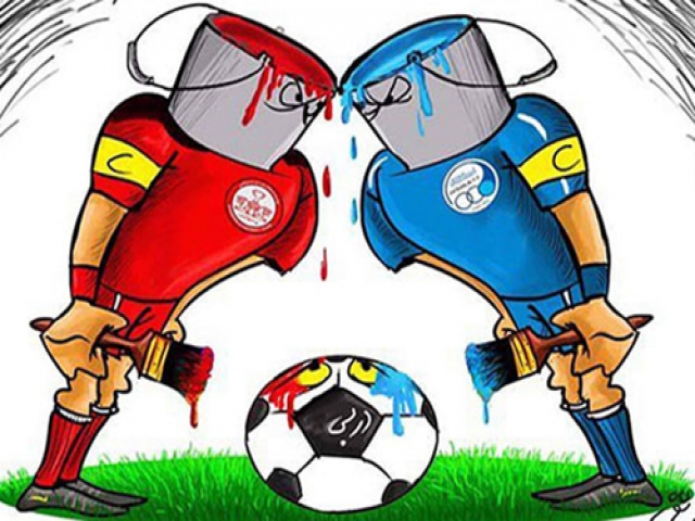 کاریکاتورهای دربی استقلال و پرسپولیس کاریکاتورهای دربی استقلال و پرسپولیس
