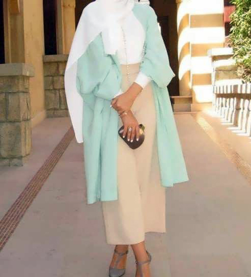 استایل ست مانتو با دامن