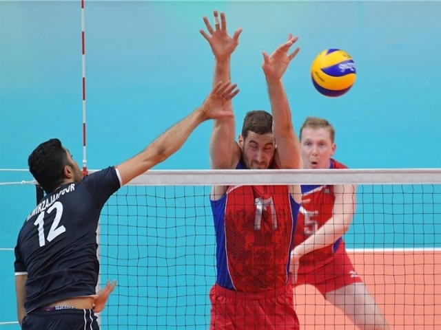 همه رقابتهای ایران و روسیه در تورنمنت های والیبال