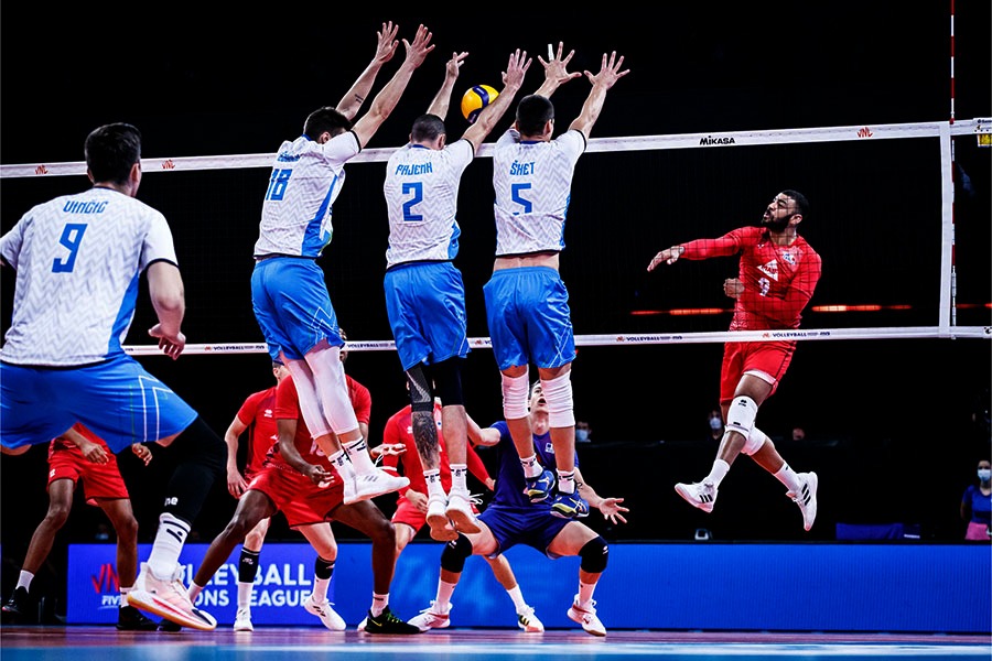 آشنایی با اسلوونی، پدیده رقابتهای لیگ ملتهای والیبال و حریف ایران