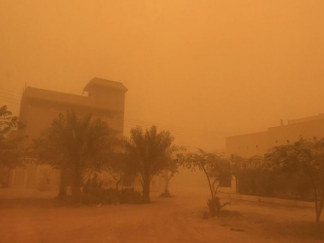 احتمال وقوع طوفان شن در 10 استان