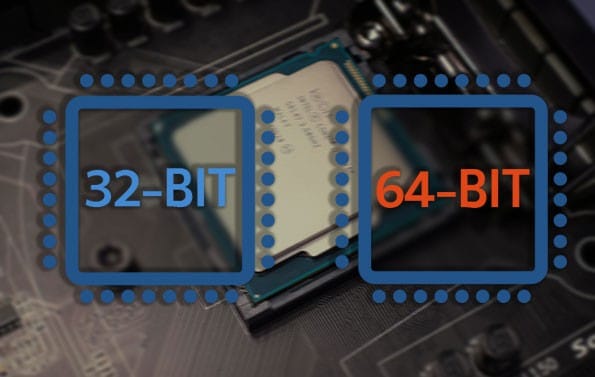 تفاوت ویندوز 32 بیت با 64 بیت