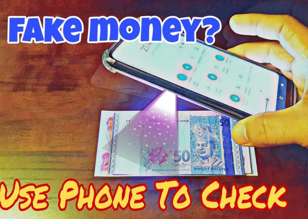 برنامه تشخیص اسکناس تقلبی