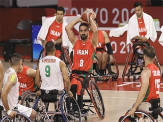 تیم ملی بسکتبال با ویلچر ایران الجزایر را شکست داد