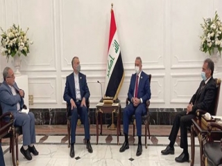 امیر عبداللهیان با نخست وزیر عراق دیدار کرد