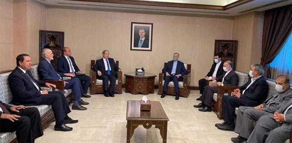سفر وزیر امورخارجه به دمشق