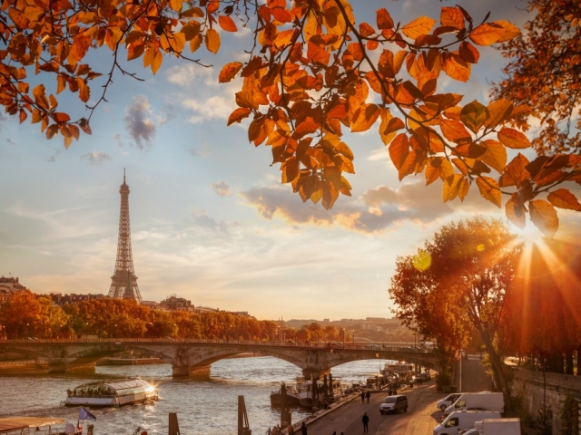 پاییز در پاریس + عکس های دیدنی