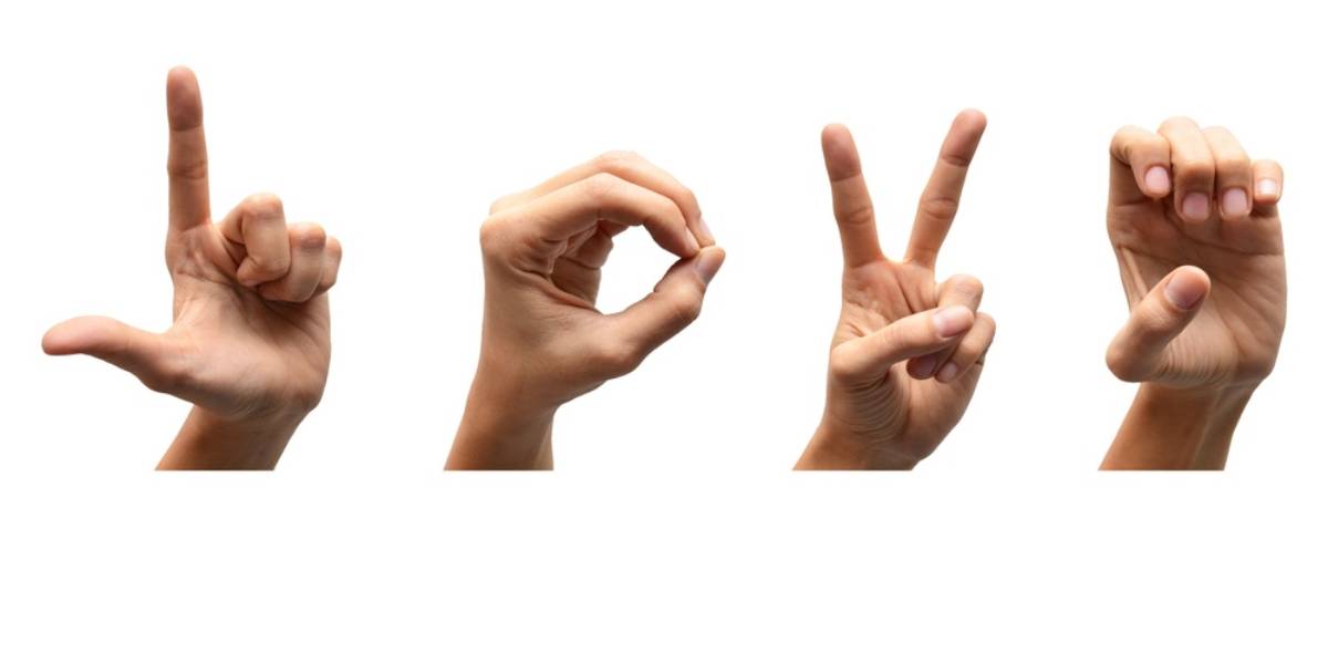 زبان اشاره فارسی چند نماد دارد