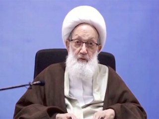 درخواست همه پرسی رهبر شیعیان بحرین از رژیم این کشور