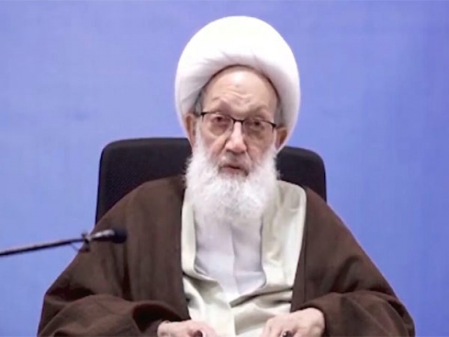 درخواست همه پرسی رهبر شیعیان بحرین از رژیم این کشور درخواست همه پرسی رهبر شیعیان بحرین از رژیم این کشور