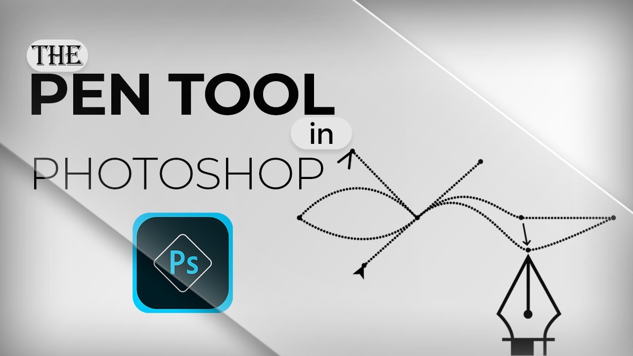 کار با ابزار pen در فتوشاپ -- آموزش کامل و حرفه ای pen tool