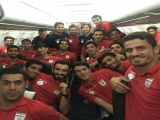 بازگشت تیم ملی به ایران