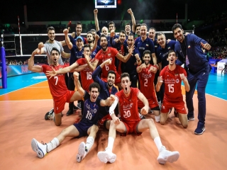 ایران 4 - ایتالیا 2 / برد امتیازی در لیگ جهانی والیبال