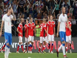 پیروزی پرگل روسیه مقابل چک