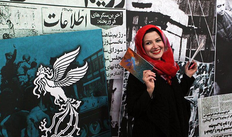 ملیکا زارعی در جشنواره فیلم فجر