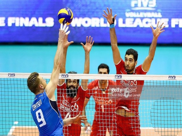 شکست تیم ملی والیبال ایران مقابل ایتالیا