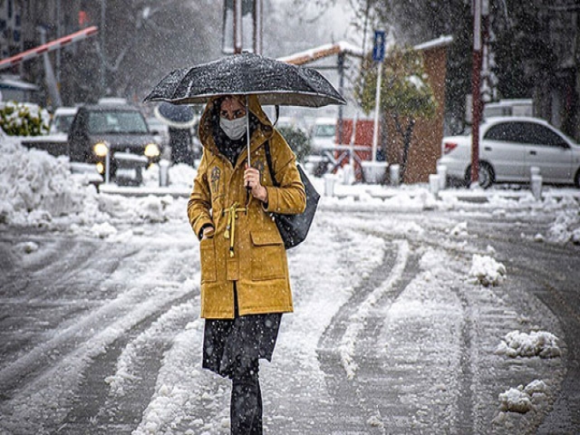 تداوم بارش برف و باران در ایران