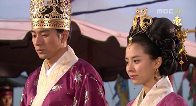 سونگ ایل گوک و سونگ جی-هیو در سریال جومونگ