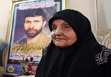 مادر شهید صیاد شیرازی