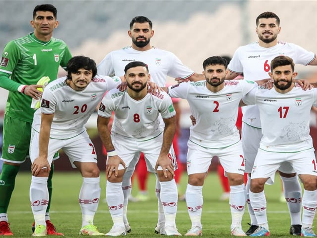 بازیکنان تیم ملی ایران در جام جهانی قطر