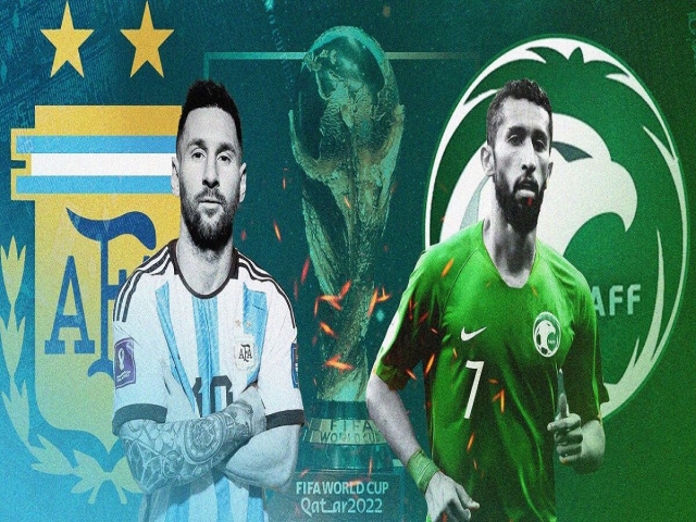 ترکیب تیم‌های آرژانتین و عربستان اعلام شد