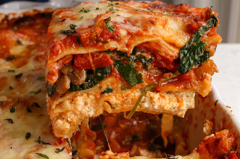 طرز تهیه لازانیای سبزیجات