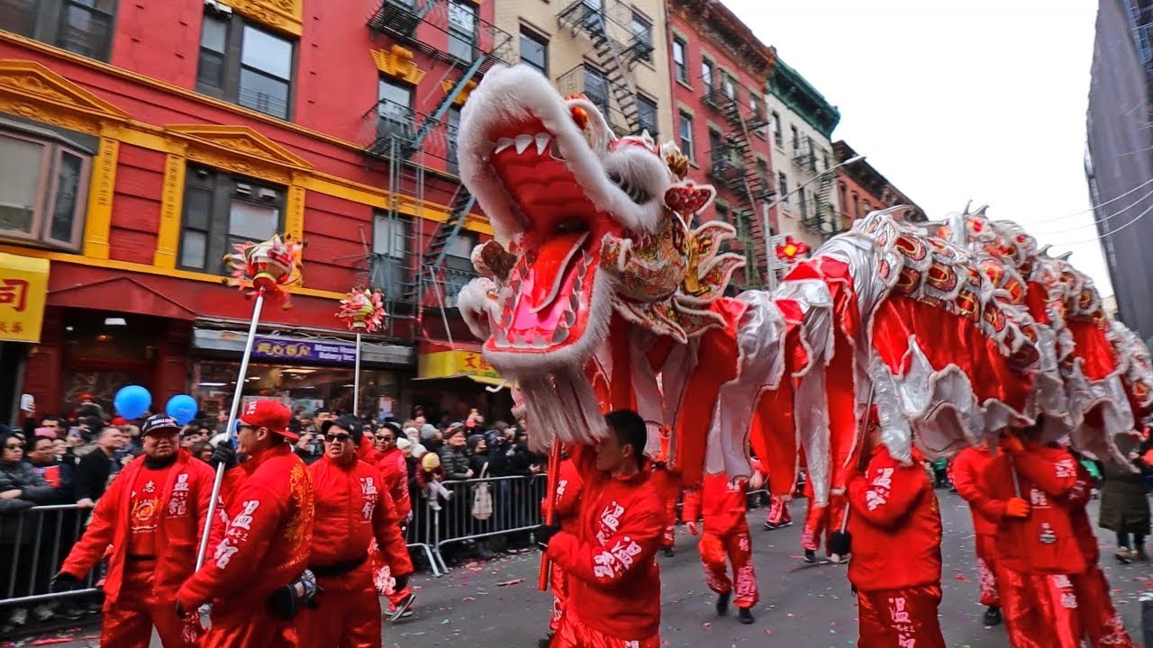 رژه سال نو چینی در نیویورک