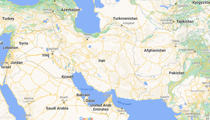 ایران روی نقشه
