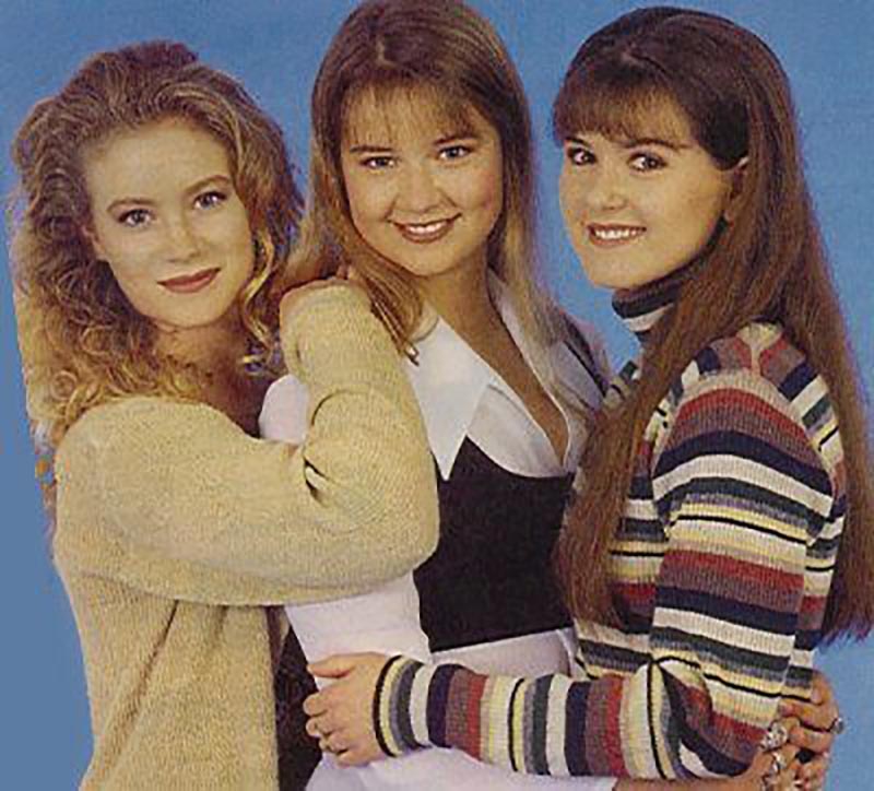 سه بازیگر زن سریال رودخانه برفی سال 1996