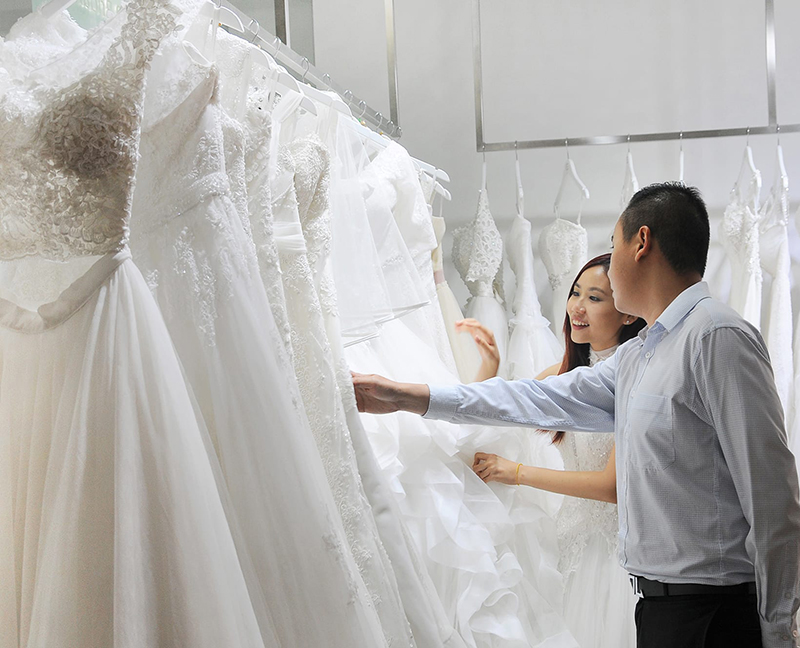 راهنمای خرید لباس عروس