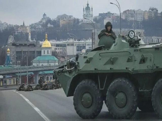 حمله به کی یف در سومین روز عملیات نظامی روسیه در اوکراین