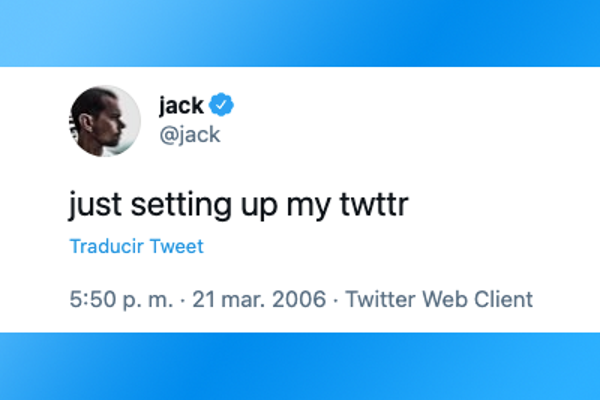 اولین توئیت در توئیتر