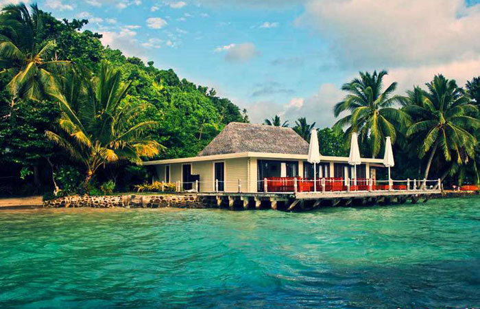 جزیره Mantangi Private Island Resort اقیانوس آرام