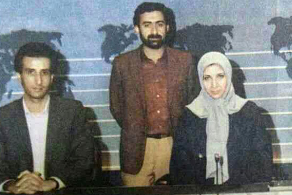 محمدرضا حیاتی در کنار حسن سلطانی و همسرش