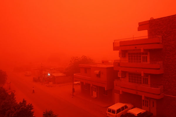 طوفان قرمز در خارطوم آفریقا