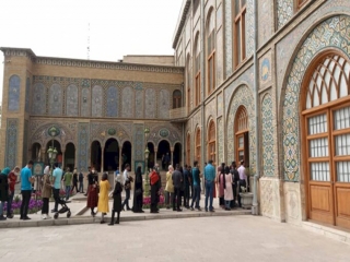هدیه نوروزی کاخ گلستان به گردشگران