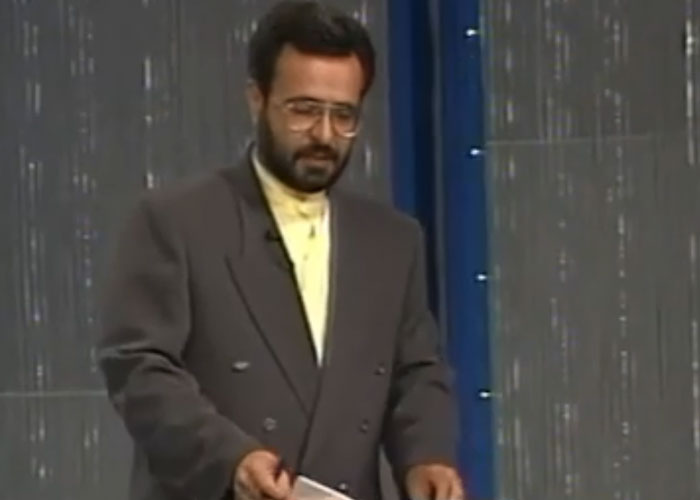 پخش قسمتی از اجرای قدیمی کاظم احمدزاده در برنامه چهل تیکه