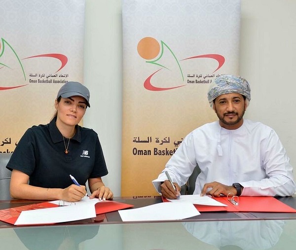 امضای قرارداد نعیمه ظفر با تیم ملی بسکتبال بانوان عمان