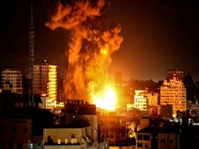 حمله جنگنده های اسرائیلی به نوار غزه