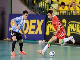 بازی دوستانه تیم ملی فوتسال ایران با آرژانتین
