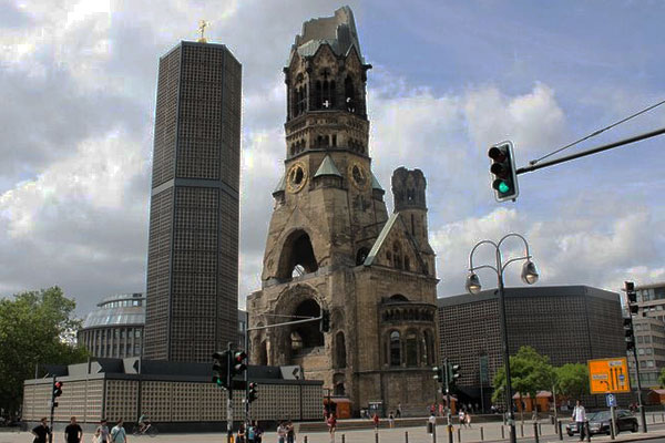 کلیسای یادبود قیصر ویلهلم در شهر برلین المان