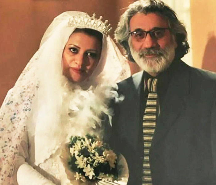عروسی رویا تیموریان با مسعود رایگان